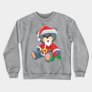 Santa Teddy Bear 2.0 Crewneck Sweatshirt